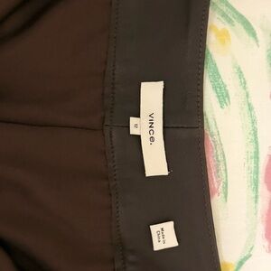 Vince Brown Wide Leg Pants